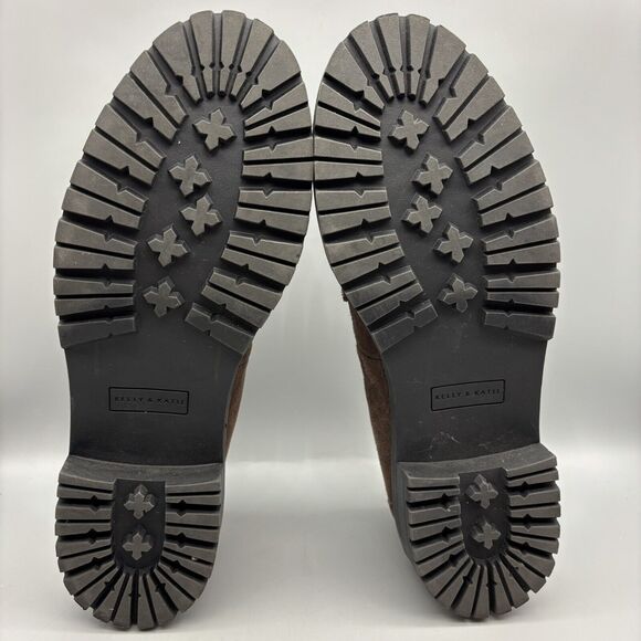 Kelly &‎ Katie Loafers Women’s Size 10 M Major Brown Suede Lug Sole Horse-Bit - Picture 9 of 13